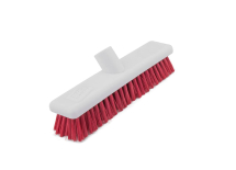 12inch SOFT BROOMHEAD RED WASHABLE