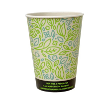 12OZ ULTIMATE ECO BAMBOO COMPOSTABLE HOT CUP