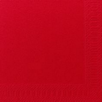 POPPIES NAPKINS 33CM 2PLY RED