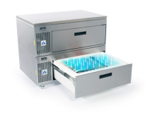 ADANDE TWO DRAWER SIDE ENGINE UNIT WITH SOLID TOP VCS2/CW