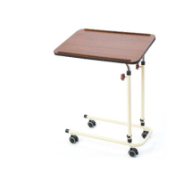 ALERTA OVERBED TABLE WITH CASTORS WALNUT