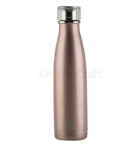 BUILT 17OZ DOUBLE WALLED S/S WATER BOTTLE ROSE GOLD