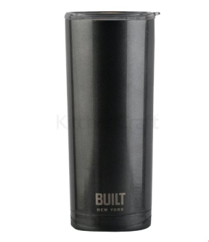 BUILT 20OZ DOUBLE WALLED S/S WATER TUMBLER CHARCOAL GREY