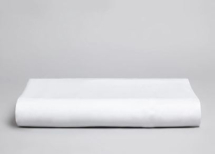 SINGLE FITTED SHEET 200TC PERCALE WHITE 90 x 190cm