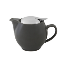 BEVANDE TEAPOT WITH S/S LID AND INFUSER 12.5OZ SLATE