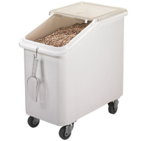 INGREDIENT BIN 102LTR WHITE WITH SCOOP