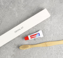 DENTAL KIT WITH BAMBOO TOOTHBRUSH & TOOTHPASTE X 500
