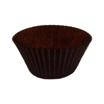 BROWN MUFFIN CASES 51 X 38MM