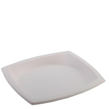 BAGASSE SQUARE OVAL PLATTER 10 X 9inch