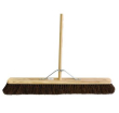 Industrial Medium Platform Broom Fitted with Handle and Stay 24"