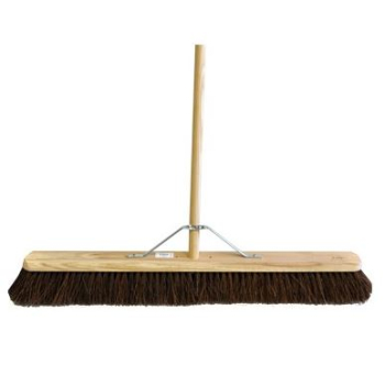 Industrial Medium Platform Broom Fitted with Handle and Stay 24Inch