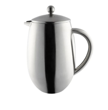 CAFE OLE CAFETIERE 6CUP BELLIED, DOUBLE WALL 600ML