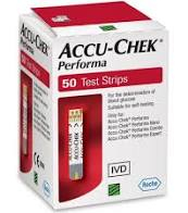 ACCU-CHEK PERFORMA 50 TEST STRIPS FOR BLOOD GLUCOSE