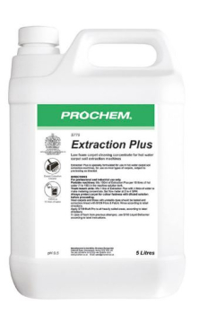 PROCHEM EXTRACTION PLUS FOR CARPETS 5 Ltr