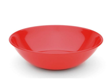 CEREAL BOWL 15CM DIA 400ML RED