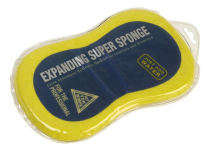 EXPANDING SUPER SPONGE VACUUM PACKED