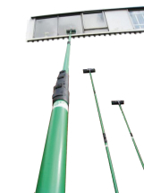 UNGER 9FT TELESCOPIC WATERFED POLE