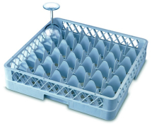36 COMPARTMENT GLASS RACK