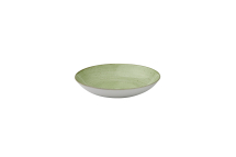 CHURCHILL STONECAST SAGE GREEN COUPE BOWL 7.25inch