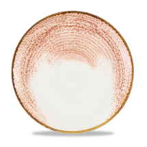 HOMESPUN ACCENTS CORAL COUPE PLATE 28.8CM