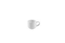 CHURCHILL ALCHEMY ABSTRACT 3OZ STACKING ESPRESSO CUP WHITE