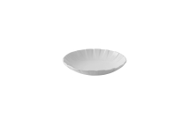 ALCHEMY ABSTRACT WHITE COUPE BOWL 8inch