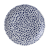 DUDSON TERRAZZO BLUE COUPE PLATE 11.3inch