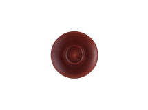 CHURCHILL SUPER VITRIFIED STONECAST PATINA RUST RED SAUCER 6.1inch