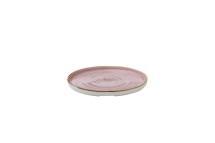 CHURCHILL STONECAST PETAL PINK 10 1/4inch WALLED PLATE