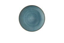 CHURCHIL STONECAST RAW 10 1/4inch COUPE PLATE BLUE