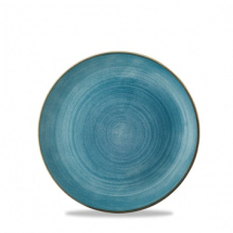 CHURCHIL STONECAST RAW 6 1/2inch COUPE PLATE BLUE