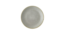 CHURCHIL STONECAST RAW 8 2/3inch COUPE PLATE GREY
