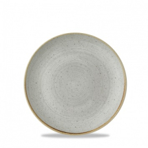 CHURCHIL STONECAST RAW 6 1/2inch COUPE PLATE GREY
