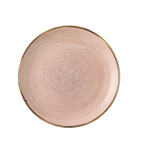 STONECAST RAW TERRACOTTA PLATE 8.67inch COUPE EVOLVE