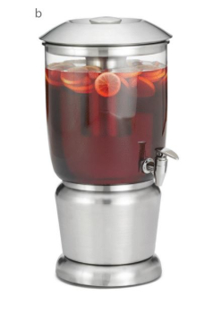 CHILLED JUICE DISPENSER 11.4L ICE CORE & INFUSER UPSCALE 75