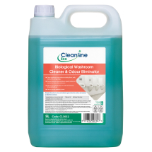 CLEANLINE ECO BIO WASHROOM CLEANER & ODOUR ELIMINATOR 5L