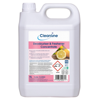 CLEANLINE DEODOURISER & FRESHENER CONCENTRATE 5L