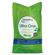 CLEANLINE ECO REFILL ULTRA ONE WIPE POUCH X 100