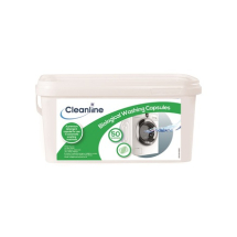 CLEANLINE BIOLOGICAL LAUNDRY WASHING CAPSULES X50