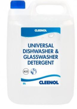 CLEENOL UNIVERSAL DISHWASHER & GLASS DETERGENT 5LTR