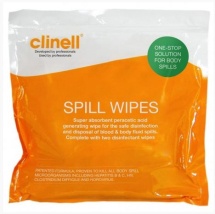 CLINELL SPILL WIPES 40 X 40CM