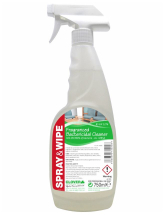 SPRAY & WIPE -FRAGRANCED BACTERICIDAL CLEANER 6x750ML