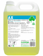 CLOVER AX BACTERICIDAL CLEANER 5LTR