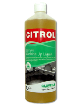 CLOVER CITROL - LEMON WASHING UP LIQUID 1LTR X12