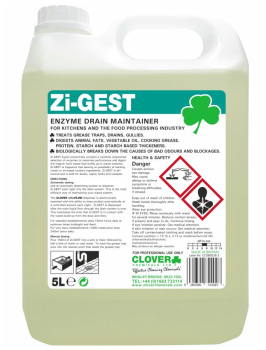 CLOVER ZIGEST ENZYME TREATMENT FOR GREASE TRAPS & DRAINS 470