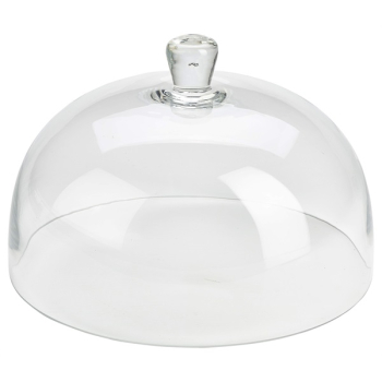 GENWARE GLASS CAKE STAND COVER 11.7Inch