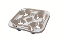 CARRY TRAY 4 CUP X180 D31002