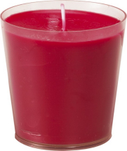 DUNI SWITCH & SHINE CANDLE REFILL RED 65MM