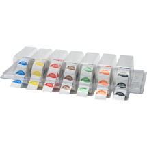 DAY OF THE WEEK LABEL DISPENSER & SET OF LABELS CLEARVIEW DAYMARK