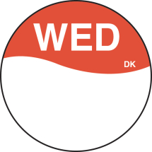 DURAMARK DAY OF THE WEEK WEDNESDAY - PERMANENT